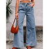 American Shiying Retro Washed Wide Leg Jeans Women 2025 Summer New Personality All-matching High Waist Trousers