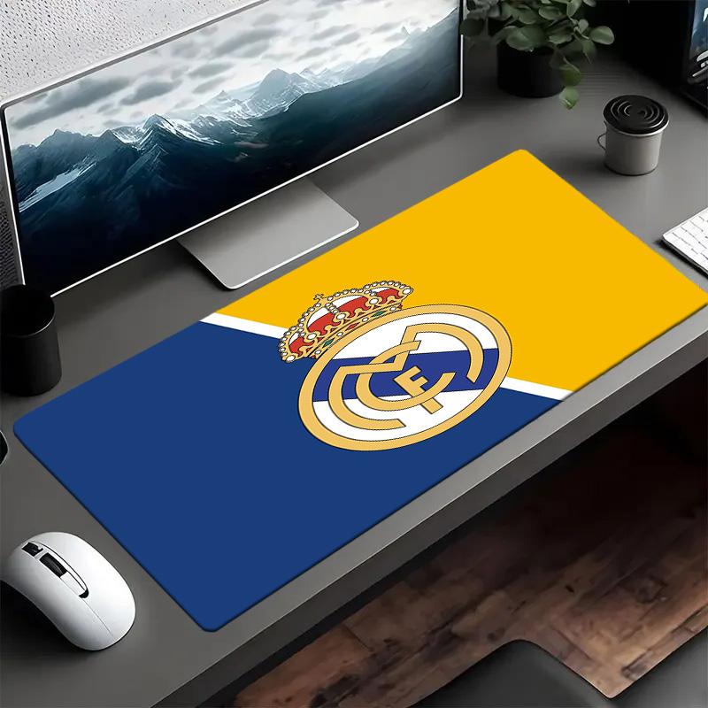 Real Madrid Crest Mouse pad Mouse pad, Gaming Mouse Pad, keyboard pad, Desk Decor for computer notebook Fan Gift Birthday Gift