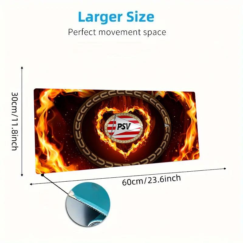 Philips Sport Vereniging Large Size Mouse Pad Large Gaming Table Cushion Non-slip Laptop Tablet Big Mousepad XXL Mat Mini PC Playmat With Lock edge
