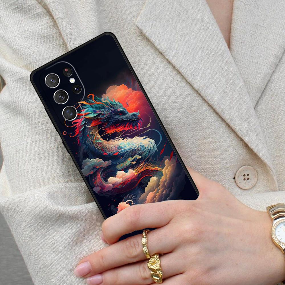 Legendary Dragon Cell Phone Case for Samsung Galaxy S26 Ultra S25 S24 S23 S22 S21 S20 Note10 Cover