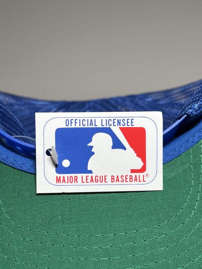 [USED] 80s/90s Deadstock New York Mets Mesh Cap with Green Brim Lining