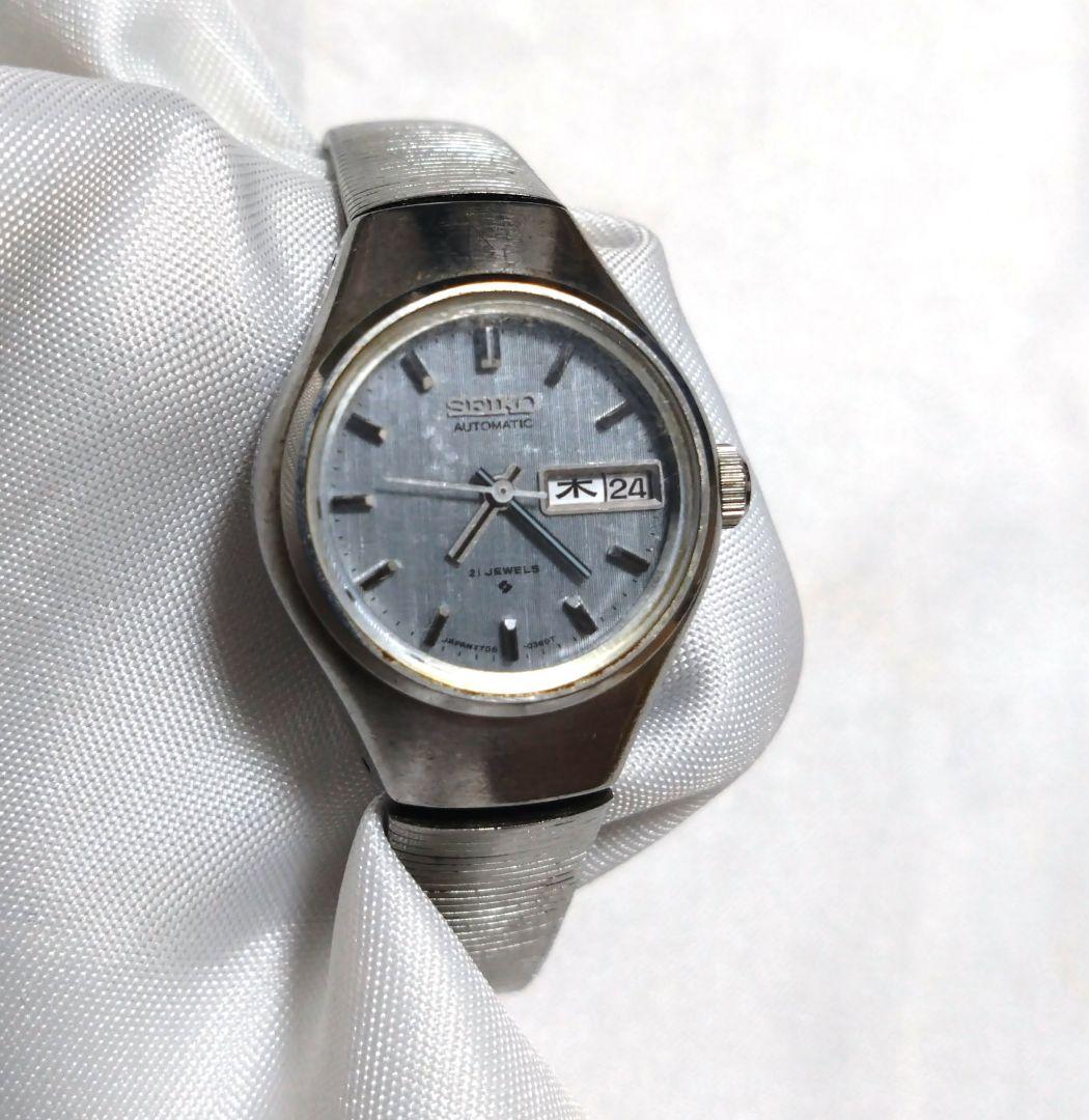 

[USED] Extremely rare SEIKO silver dial day-date automatic vintage watch