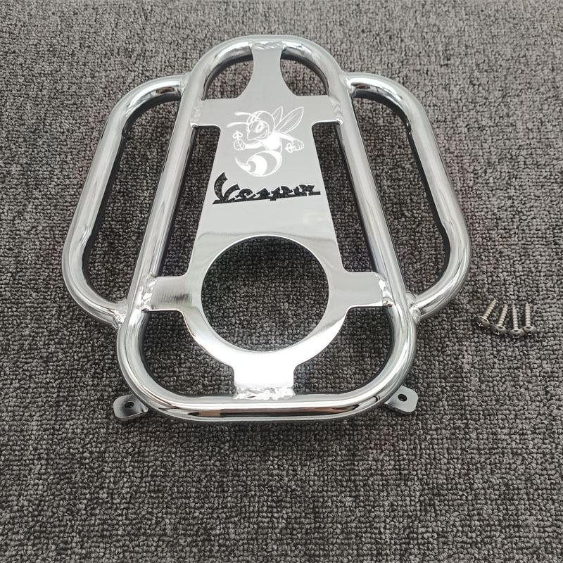 Vespa GTS300 GTV 6 Days HPE Wing Footrest & Cup Holder Grill Luggage Rack.