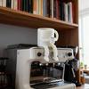 3D Printing Exquisite Movable Joint Coffee Cup Decoration Cute Brown Coffee Bean Decoration Suitable for Coffee Shop Living Room Decoration