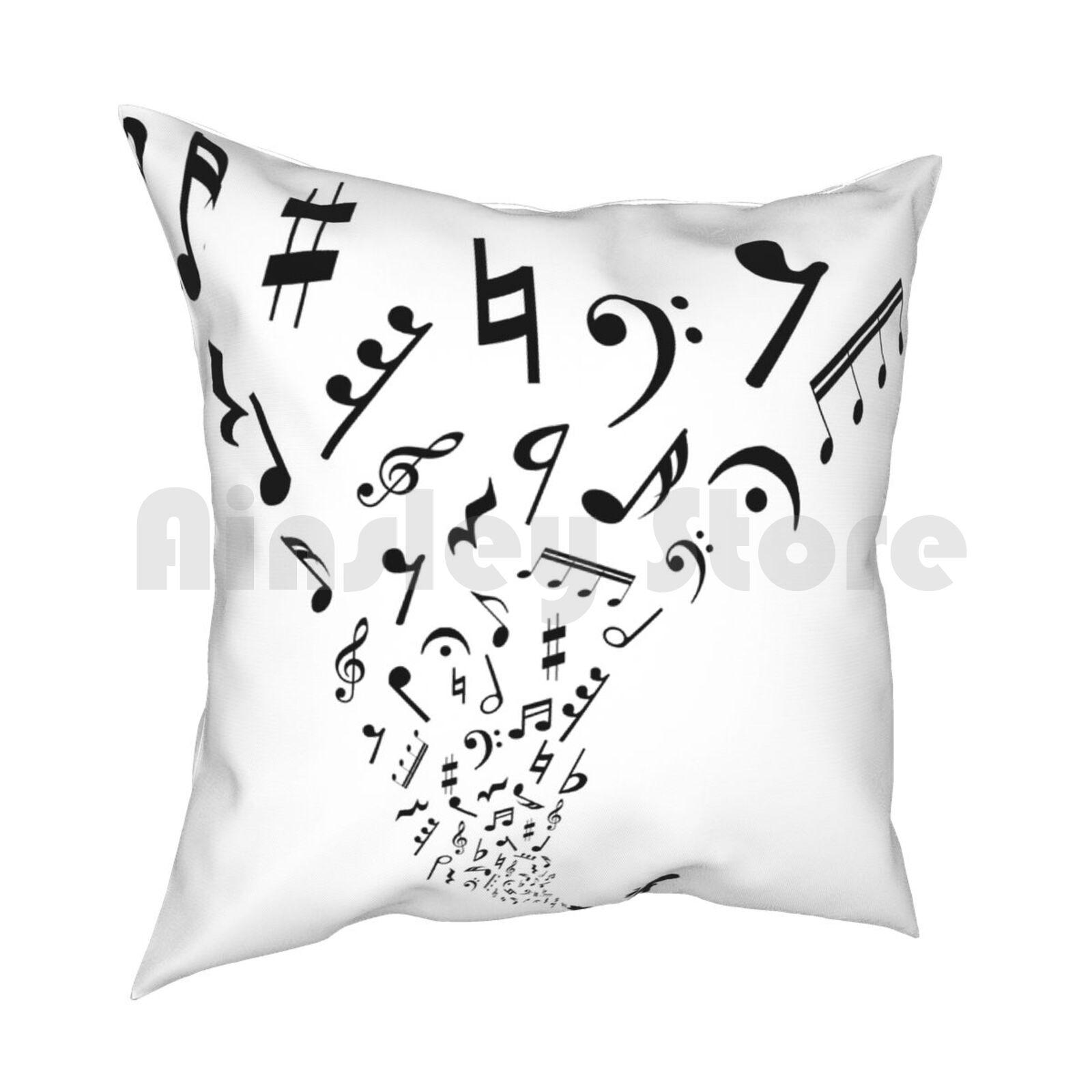 Music Girl Pillow Case Printed Home Soft Throw Pillow Banksy Balloon Girl Girl With Balloons Balloon Balloons Music 30x30cm 12x12in