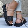 Zapatillas Casuales de Caña Alta, Pantuflas, Zapatos de Mujer, Zapatos Antideslizantes, Sandalias