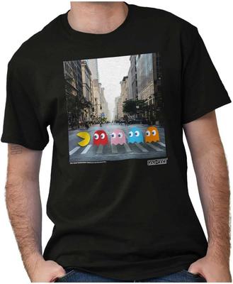 Pacman Geister Classic Rock Album Grafik T-Shirt Herren oder Damen
