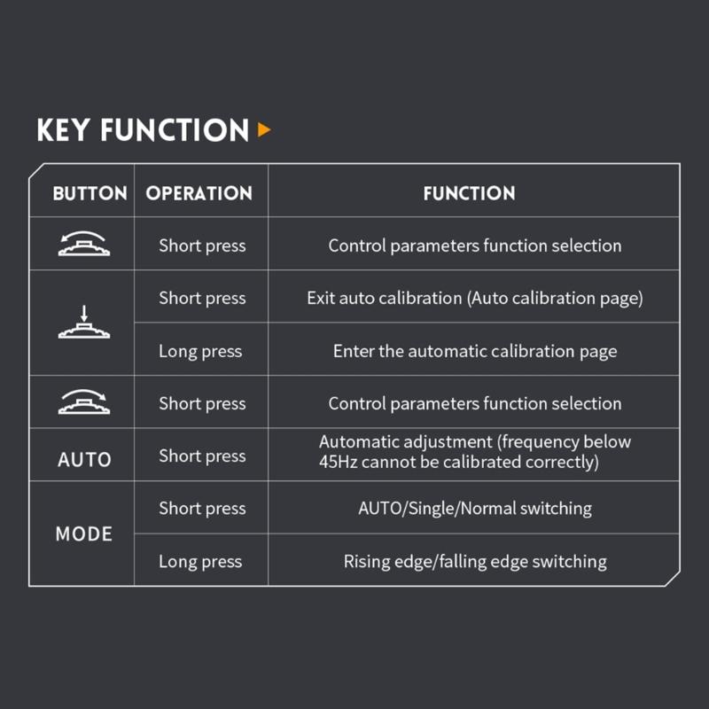 Digital Oscilloscope Mini Oscilloscope DIY 200Khz Bandwidth 2.5MSa/s Sampling Rate Color Display Waveform Generator