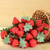 20Pcs Artificial Strawberry Simulation Plastic Fake Fruit for Home Kitchen Table Decoration Christmas Ornament DIY Wedding Party