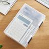 Transparent A4 File Storage Box Portable Document Box New A4 File Box