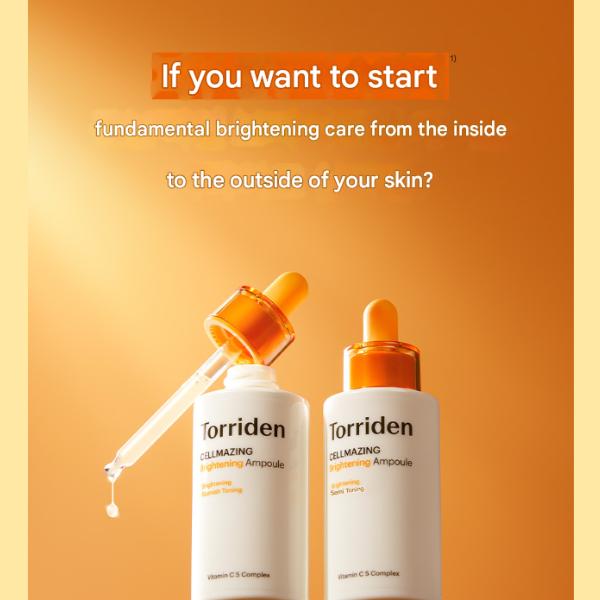 TORRIDEN Cellmazing Vita C Aufhellende Ampulle (30 ml / 1,01 fl.oz.) (3 Optionen)