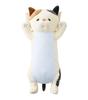 Livheart Premium Sleepy Animals Cool Pillow, Calico Cat Yuzu (approx. 56cm Long), Cool To the Touch, 88603-10