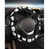 Steering Wheel Cover Accessories Neoprene Cover, Breathable Non-Slip Easy To Tall Suitable For Women Men, 14.5-15.5 Inch For Car SUV Van Truck