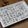 10/20/30/50Pieces Retro Punk Skull Butterfly Rings Set For Women Men Mix Style Gothic Vintage Heart Snake Jewelry Party Gifts