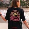 Sunkissed Summer T Shirt Daily Palm Tree Design For Her Birthday Beach Christmas Vintage Stylish Breathable Soft