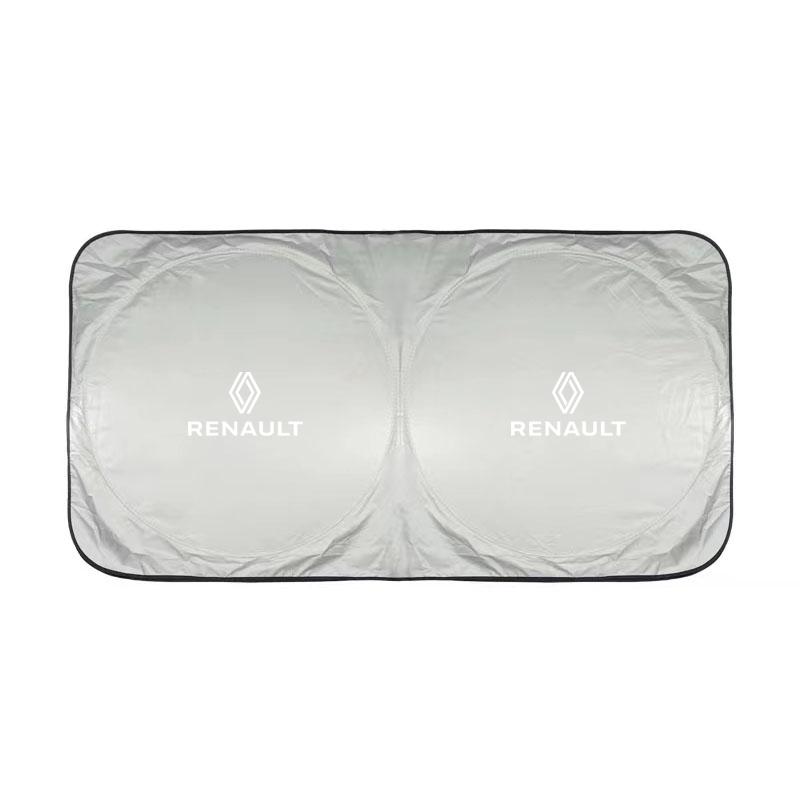 Voor Renault 2026 Nieuwe Naafdoppen Auto Raam Zonnescherm Cover Opvouwbaar UV-Bescherming Voor Renault Clio Koleos Megane Espace QM6 Kadjar