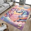 1PC Unicorns Fantasy Extra Large Non Slip Floor Carpet, Office, Family, Studio   Large Area Rug Indoor Rugs, Bold Statement Piece