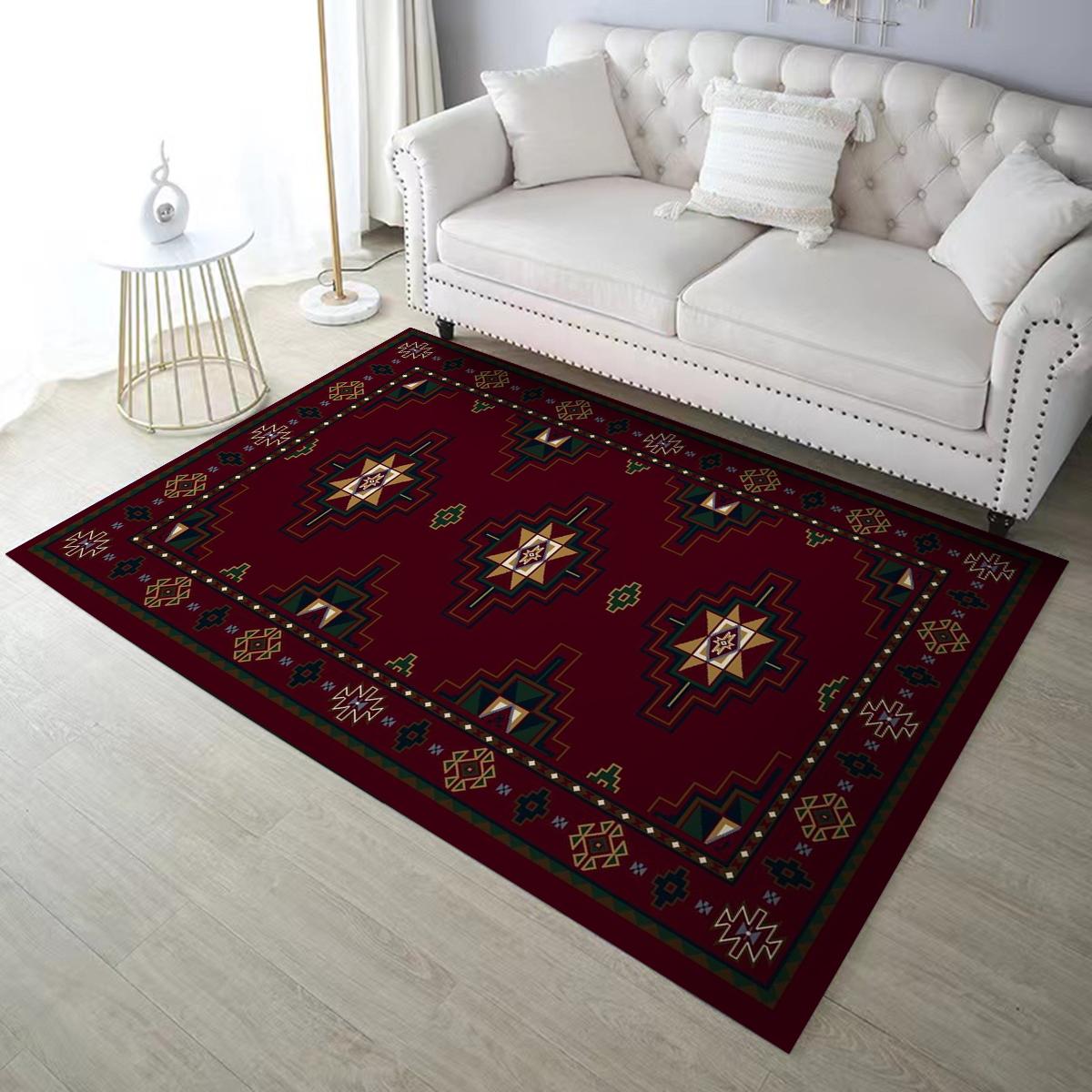 

Роскошный кухонный коврик в богемном стиле в этническом стиле, мягкий утолщенный кухонный коврик, водонепроницаемый нескользящий маслостойкий напольный коврик, коврик для бега 40*60cm