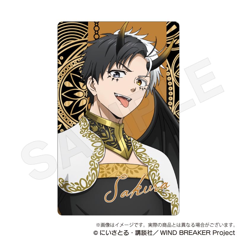 WIND BREAKER Carta Holográfica de Trading Devil Box ver. Pacote com 8