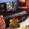 Niedlicher P-pepe der Frosch Kissenbezug Kissenbezug Deko Kissenbezug Bedruckter Kissenbezug für Sofa