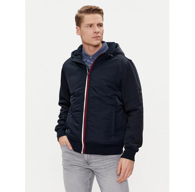 

Демисезонная куртка Tommy Hilfiger MW0MW31490, темно-синяя, стандартный крой XS