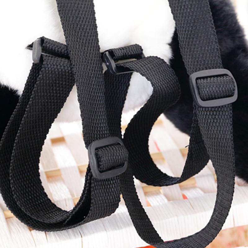 Zaino Panda Ragazze Ragazzi Peluche Borse regalo per bambini Zaini regolabili Borsa per animali di peluche AsiloGiocattoli