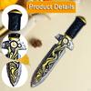 Fake Martial Arts Costume Realistic Cosplay Toy Short for Outdoor Activities Game