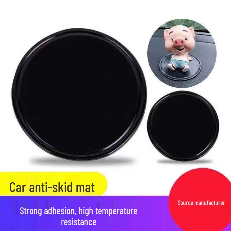 Nano Aufkleber Auto Anti-Rutsch-Pad: Runde, hochviskose, hitzebeständige Handyhalterung.