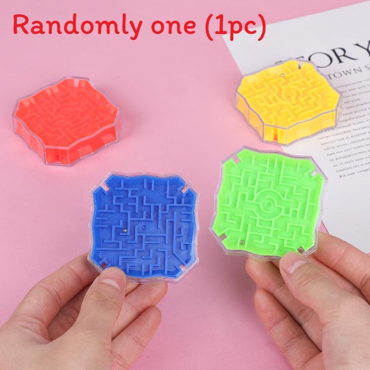 

Семейная 3D Веселая Игра Лабиринт с Шариком Развивающая Игрушка Пластиковая Головоломка для Детей и Подростков