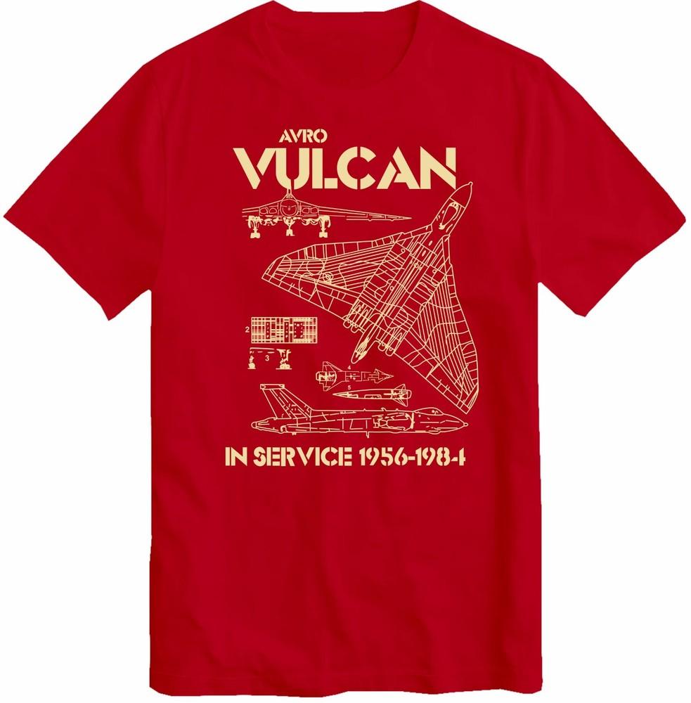 Avro Vulcan RAF TShirt Strategic Cold War Bomber Aircraft Tee Top T Shirt S