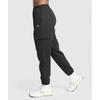 Gymshark Pantalones deportivos cargo de polar negro B2c6e Bb2j