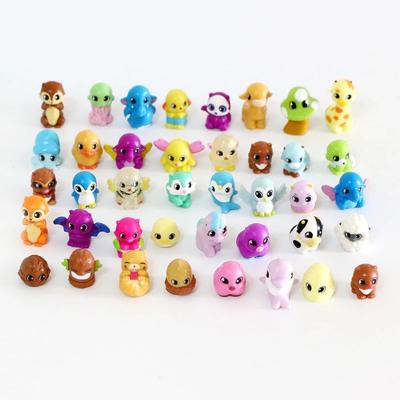 Non Toxique 20 Pièces Kawaii Mignon Mini Animaux de la Forêt Magique Figurine Figurine Gâteau Dur Abs Décoration Plantes en Pot Modèle Jouet Cadeau Pour Enfant Enfant