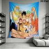 Luffy D Wandteppich Ästhetischer Wandbehang Bedruckter Stoffdecke Dekorative Wandteppiche Für Schlafzimmer Wohnzimmer Heimdekoration