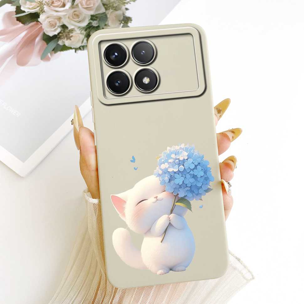 For Redmi K70 23113RKC6C Case Silicone Cute Cartoon Fashion Painting Back Cover For Redmi K 70 K70 5G Phone Cases Bumper Fundas