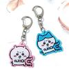 Chiikawa Decorative Acrylic Keychain: Cartoon Pendant for Bags and Car Keys