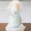 Summer Spring Dog Striped Breathable Vest Thin T-Shirt Bichon Leashable Yorkie Cool Pullover Pet Puppy Clothes