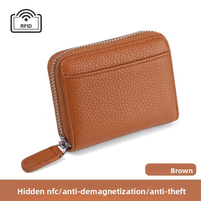RFID card bag, 20 slots anti-theft credit card holder coin wallet, business card bag, change bag