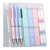 Four Candies Pastel Mechanical Pencil Set, 0.5mm, 3 Pencils, 360 HB Lead Refills, Eraser Included, Easy-to-Write for Drawing & Writing, Cute Colors