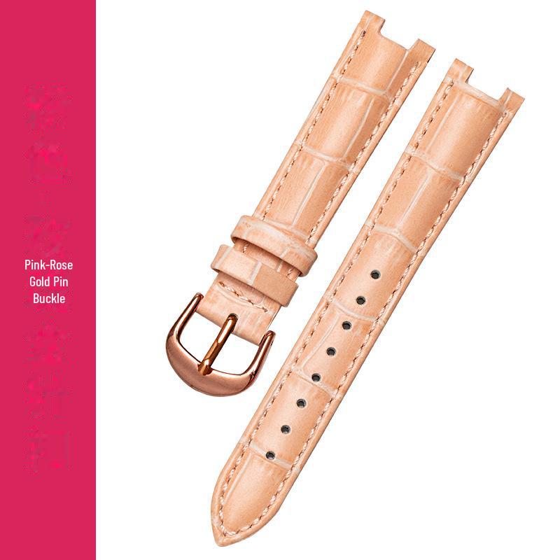 

Красный и черный женский ремешок из натуральной кожи Ronnie Notch для серии 616368/616764 Width 18mm, Notch 9mm, Buckle 16mm, Depth 3mm