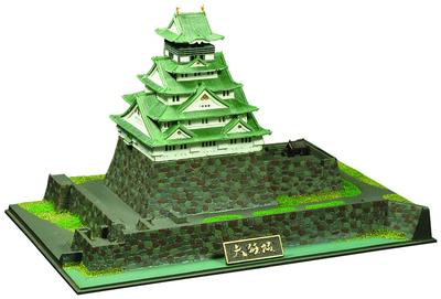 Doyusha Famous Japanese Castles JOYJOY Collection Osaka Castle Plastic Model Kit 1/800 JJ-2