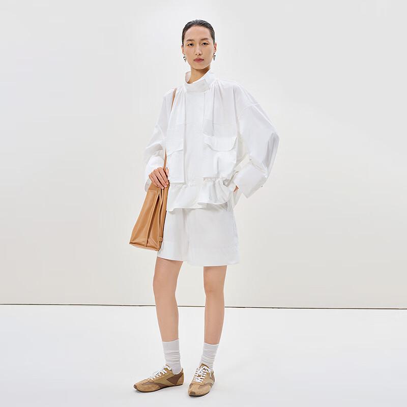 LESS 2025 Summer Loose Lapel Jacket