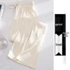 Ice Silk High-Waisted Wide-Leg Pants for Women - Summer Thin Style, Plus Size, Petite, Straight Leg, Drape, Casual, Slimming, Sun Protection