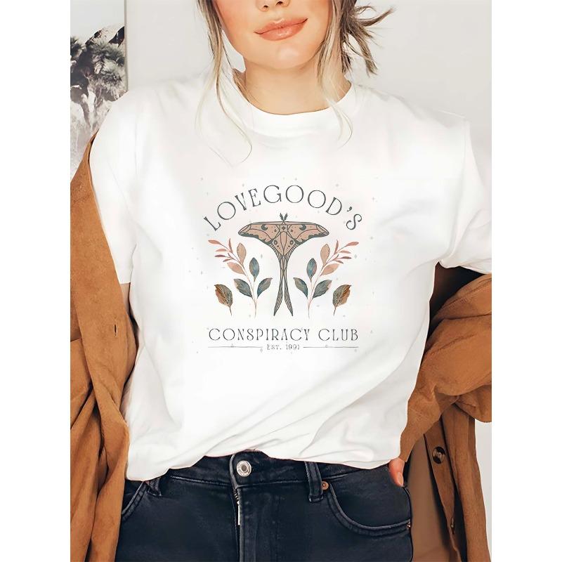 

Европейские размеры LOVE GOOD S CONSPIRACY CLUB Футболка с коротким рукавом с принтом «Волшебный волшебник», Графические футболки, Женская одежда, Футболка для учителя S белый