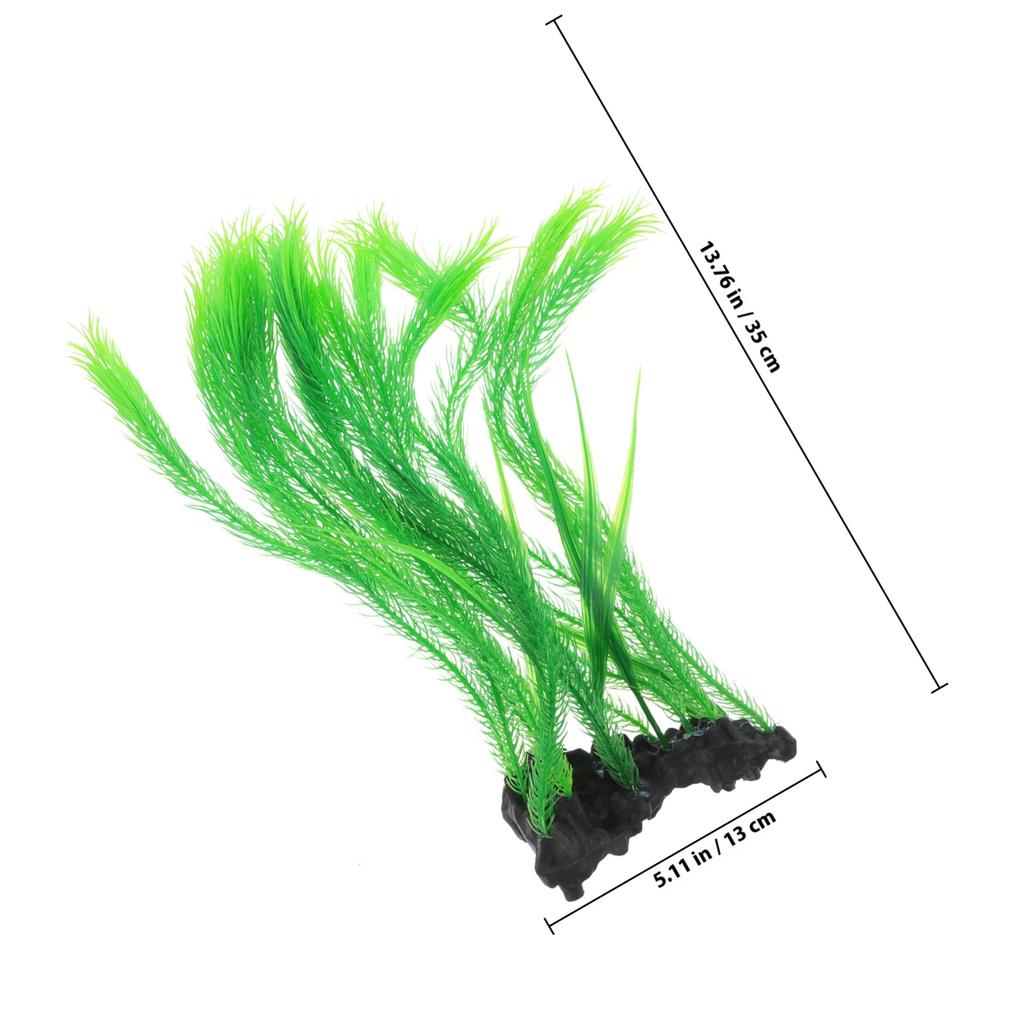 Simulation Myriophyllum Aquatic Plant Fake Aquarium Plants Realistic Decor For Fish Tank Tropical Aquarium Decorations Small