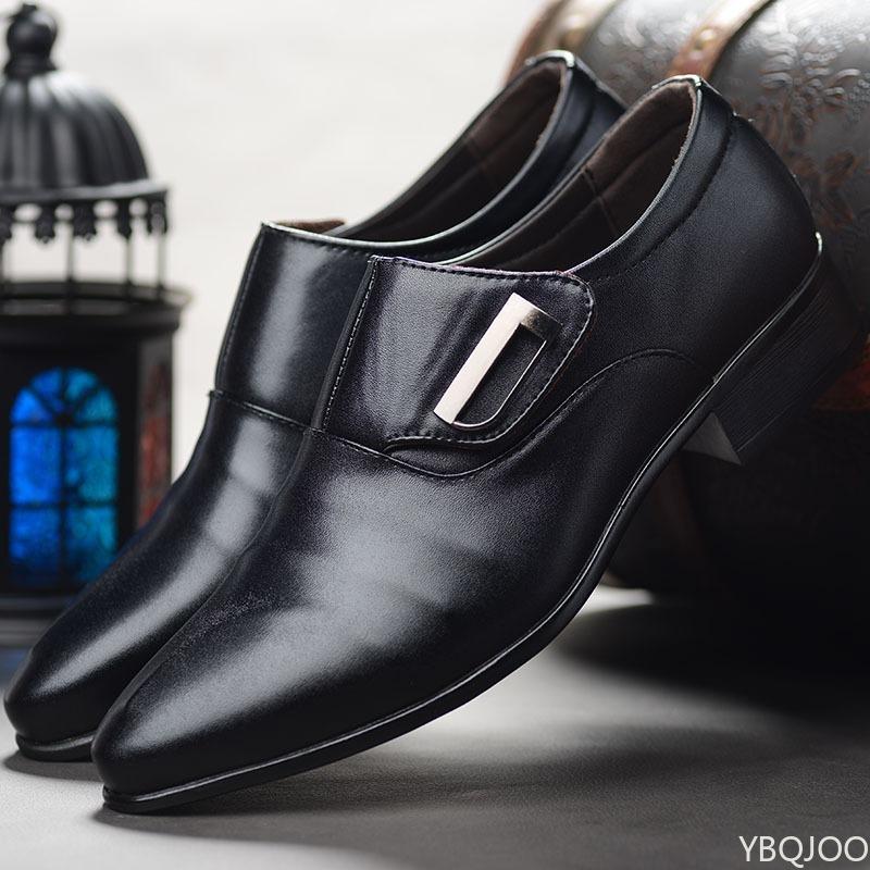

Large Size Fashiable Men s Office Business Formal Shoes Low Cut Daily Comfortable Pointed Versatile Men s Wedding Shoes 38 чёрный