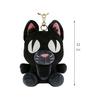 99 Nights In the Forest Deer Plush Toy Forest Knights Soft Stuffed Toy for Collection Holiday Gift (Black Cat)