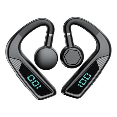 V18 Bone Conduction Bluetooth Wireless Earphones, Clip-On, Non-In-Ear, for Business and Sports Running.