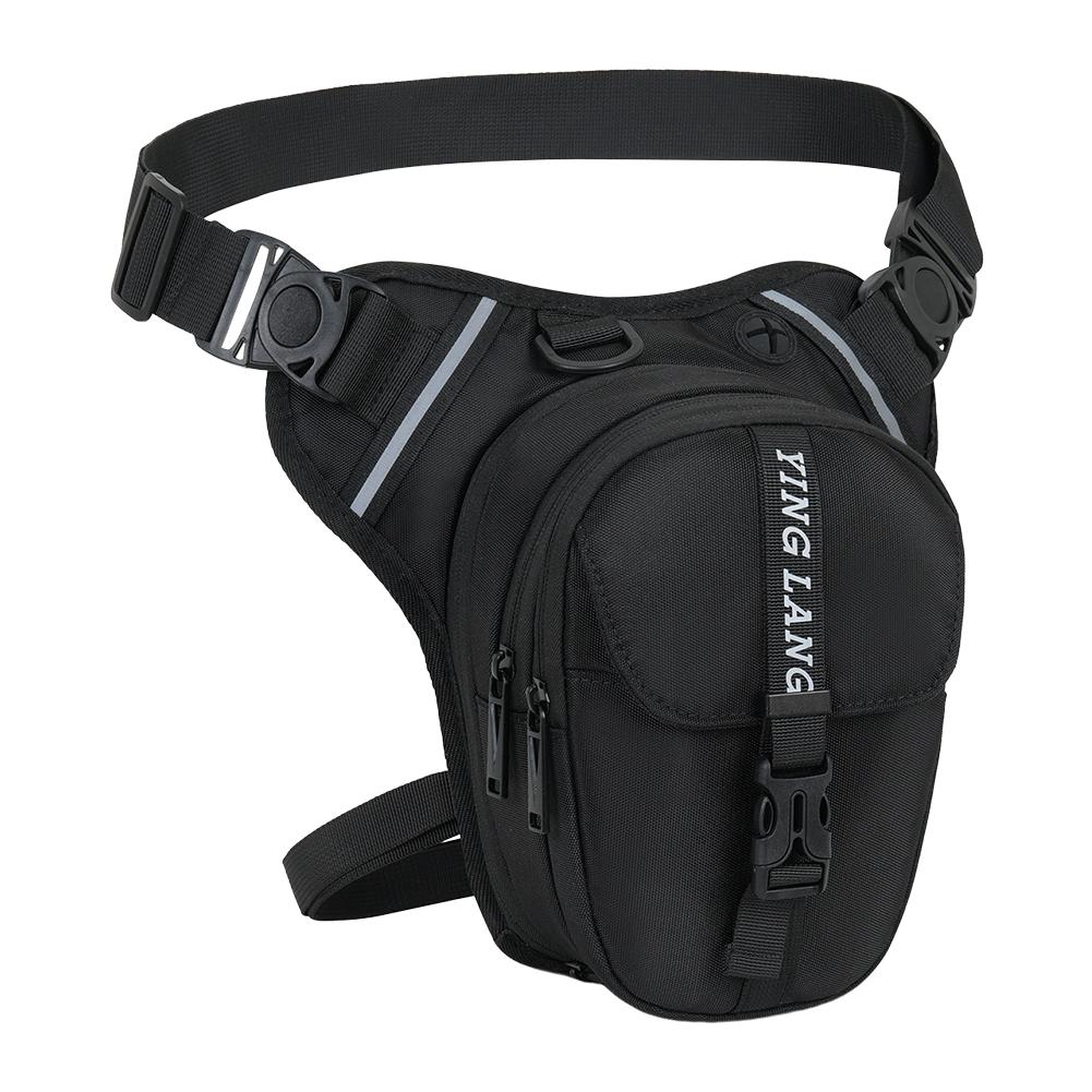 

Сумка для мотоцикла Drop Leg Bag Hip Bum Мотоциклетная сумка большой емкости для езды на мотоцикле нагрудная сумка регулируемая для пеших прогулок скалолазания рыбалки чёрный