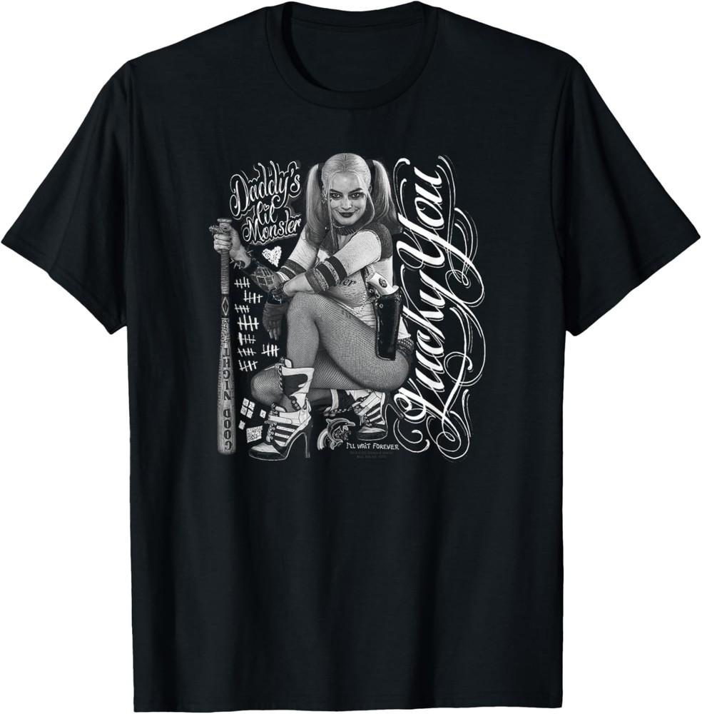 Suicide Squad Harley Quinn Lucky T-Shirt Unisex T-Shirt XL