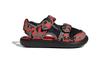 Comfort Sandals Cushioning Abrasion Resistant Breathable Children's Sandals Gray Red Pre School IE0303
